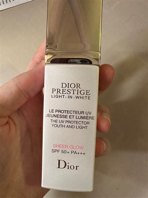 dior sheer glow spf 50|The UV Protector Youth And Light .